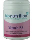 Bio Nutrition Vitamin B6 : Healthy Heart Vitamin Supplement : 90 vegi-tabs - Buy Online on GoSupps.com