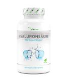 Hyaluronic acid - 120 capsules high dose with 500 mg - 500-700 kDa - Plant-based from fermentation - Laboratory tested - Vegan - Buy Online on GoSupps.com