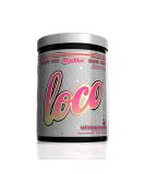 Buy LOCO Pre-Workout Nitric Oxide Booster - Watermelon Candy | Enhance Muscle Pumps Vascularity & Energy | 400mg Caffeine - Buy Online on GoSupps.com