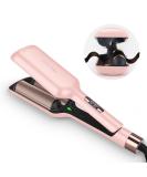 Parwin Pro Mermaid Waves Hair Curler - 32mm Curling Iron for Large Curls Adjustable Temperature Instant Waves (Pink) - International Shipping Available - Buy Online on GoSupps.com