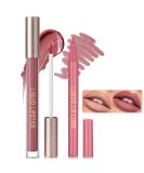 Matte Liquid Lipstick & Lip Tint Stain Kit - Waterproof Long-Lasting Non-Stick Cup Lip Gloss & Liner - Moisturizing Nude Red Set for Women & Girls - Buy Online on GoSupps.com