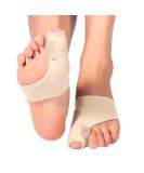 Hallux Valgus Bandage & Toe Spreader - Pain Relief for Bunion Correction | 1 Pair - Buy Online on GoSupps.com
