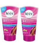 Veet 3-in-1 Gel Cream for Legs and Body 6.78 oz - Pack of 2 | Smooth and Silky Skin - Buy Online on GoSupps.com