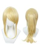 Linfairy Blonde Women's Wig - 50cm Ponytail Cosplay Costume Wig | International Shipping Available - Buy Online on GoSupps.com