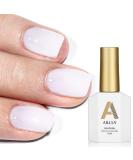 AILLSA Milky White Gel Nail Polish - 15ml Nude Milky Soak Off UV Gel Polish | Quick Dry Transparent Jelly Gel Nail Polish for Long Lasting Manicure DIY at Home - Buy Online on GoSupps.com