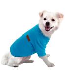 Buy Hualisiji XL Blue Fleece Dog Sweater - Warm Light & Soft Sweatshirt for Small Dogs - International Shipping Available - Buy Online on GoSupps.com