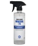 16oz Premium Food Grade Mineral Oil Spray for Butcher Blocks/Cutting Boards - Includes Sprayer - Buy Online on GoSupps.com
