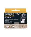 Lineco 1 Inch X 98 Feet. Archival Self Adhesive, Transparent Document Repair Tape with Neutral pH. Pressure Sensitive. Non-Yellowing and Removable with Solvents, Conversational, Framing, Craft, DIY. Set of 1 - Buy Online on GoSupps.com