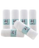 Bamboo Baby Washcloths - 2 Layer Soft Absorbent Bamboo Towel - Newborn Bath Face Towel - Natural Baby Wipes for Delicate Skin - Baby Registry as Shower(6 Pack) White 10x10 Inch (Pack of 6) - Buy Online on GoSupps.com