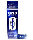 Buy 100 Sharp Hi Platinum Double Edge Razor Blades - Men's Safety Razor Blades for Smooth Shaving (1 Year Supply) - International Shipping Available - Buy Online on GoSupps.com