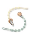 WeSweet BPA Free Silicone Pacifier Chain - Gift-Ready Baby Strap for Boys & Girls - Green & White - Buy Online on GoSupps.com