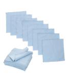 Beavorty 50pcs Flannel Wiping Cloth - Premium Glasses Cleaner Screen Cleaner Wipes & Lens Wipes - Double Sided Fiber Cloths for Eyeglasses - Buy Online on GoSupps.com