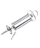 4 oz Ear Wax Removal Syringe - Brass with Chrome Finish for Household, EMTs, Firefighters, Police, Medical Students, Schools & Hobbies - Buy Online on GoSupps.com