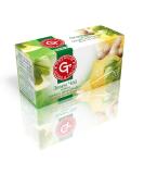 KUKER - Green Tea Lemon & Ginger Blend 20 Tea Bags: Ginger Lemon Tea Bags Mix GT Series | Lemon and Ginger Tea Bags Infusion Calming Green Tea Calm Tea Bags 30g - Buy Online on GoSupps.com