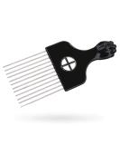 Metal Afro Hair Pick Comb - Detangle Wig Braid Styling Comb (1 Pack) - Buy Online on GoSupps.com