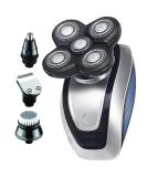 Head Shaver for Bald Men | Electric Skull Razor & 4-in-1 Grooming Kit | Waterproof Rechargeable Clipper & Trimmer (Silver - Buy Online on GoSupps.com