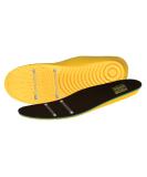 MEGAComfort Unisex Adult Shoe Insoles Yellow Black - Women's Size 5-7 US - Buy Online on GoSupps.com