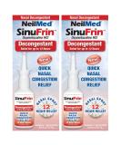 SINUFRIN Nasal Spray Decongestant 15ml - Pack of 2 - Buy Online on GoSupps.com
