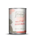 Mjamjam - Premium wet food for cats - meal with delicious heart 6 Pack (6 x 400 g) grain free with extra meat hearts 400 g (6 Pack) - Buy Online on GoSupps.com