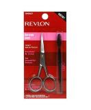 Revlon Brow Shaping Scissor and Brush Set - 2 Pc | Perfect Grooming Tool for Defined Brows - Buy Online on GoSupps.com