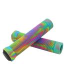 Z-FIRST Handle Bar Grips 145mm Soft Longneck Grips for Pro Stunt Scooter Bars and BMX Bikes Bars U-Rainbow - Buy Online on GoSupps.com