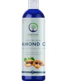 Essential Living Sweet Almond Oil - Pure Cold Pressed Carrier Oil for Skin Care & Moisturizing - 16OZ - All-Natural Makeup Remover - Made in the USA - Buy Online on GoSupps.com
