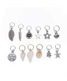 70-Piece Hair Accessories Set: Braid Rings Clips Bows and Dreadlock Pearl Rings for Stunning Styles - Buy Online on GoSupps.com