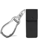 Premium Stainless Steel Nail Tongs & Scissors for Effective Foot Care | Rust-Free Nail Cutter & Manicure Tools | 12 cm Includes Case - Buy Online on GoSupps.com