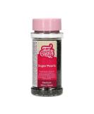 FunCakes Sugar Pearls Medium Shiny Black: Cake Sprinkles Great Taste Perfect for Cake Decorating Edible Sugar Pearls. 80 g. - Buy Online on GoSupps.com