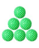Reusable Dryer Balls - Anti-Static Fabric Softener 6 Pack (Dark Green) | Eco-Friendly Laundry Solution for International Shipping - Buy Online on GoSupps.com