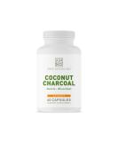 Coconut Charcoal Capsules by Dr. Amy Myers - Natural Gas Relief & Toxin Support - 60 Capsules - Buy Online on GoSupps.com