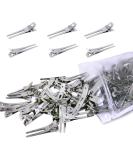 Buy Yucool 100-Piece Double Tine Pin Curl Clips | Silver Metal Alligator Hairpins for Extensions | International Shipping Available - Buy Online on GoSupps.com