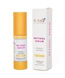 Regenerate Retinol Serum - Vegan Night Serum with Peptides & Hyaluronic Acid for Fine Lines & Wrinkles - 0.5 oz Hypoallergenic - Buy Online on GoSupps.com