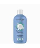 ATTITUDE Natural Bubble Wash for Kids - EWG Verified, Hypoallergenic Soap - Vegan, Cruelty-free - Blueberry - 16 Fl Oz - Buy Online on GoSupps.com