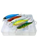 ELBFANG Wobbler Set - 10.5 cm / 16 g - Ideal for Pike Zander & Perch - Includes Artificial Bait Box - International Shipping - Buy Online on GoSupps.com