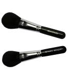 Vegan Mineral Powder Brush - Cruelty-Free & Travel Size | Perfect for International Shipping - Buy Online on GoSupps.com