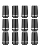 12pcs/Pack Custom Black Tip Golf Ferrules for Taper Tip Iron Wedge - Lower Ring - Buy Online on GoSupps.com