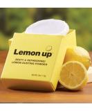Limited Edition Lemon Up Dusting Powder 4 Oz - Talc-Free Body Powder with Aloe, Kaolin Clay, Jojoba Oil, and Shea Butter - Fresh and Soft Skin Guarantee! - Buy Online on GoSupps.com