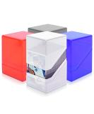 4 Pack Acrylic Trading Card Deck Cases - Fits 100+ Sleeved Cards - For YuGiOh, MTG, and Sports Cards - 4 Colors - Buy Online on GoSupps.com