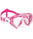Seago Kids Swim Goggles Snorkel Diving Mask | Anti-Fog 180 Clear View | Youth Pink - Buy Online on GoSupps.com