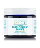 PurO3 Ozonated Tooth Cleaning Powder - Fluoride-Free Organic Natural Whitening & Remineralizing Tooth Powder with Peppermint - 37g - Buy Online on GoSupps.com