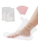 Segbeauty Paraffin Bath Liners for Foot, 200 Counts Plastic Foot Covers, Booties for Feet Thermal Foot Liners, Therabath Foot Protectors with 200 Stickers for Snug Closure, Wax Therapy Foot Bags 200 Count-Normal-Thin - Buy Online on GoSupps.com