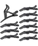 Buy Aobetak 10-Piece Black Hair Clips - Slide-Resistant Wide Teeth Hairdressing Supplies for Women & Girls - International Shipping - Buy Online on GoSupps.com