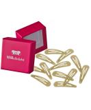 Anti-Slip Beige Hair Clips for Blonde Hair (12 pcs 5cm) with Pink Storage Box | Hair-Minded - Buy Online on GoSupps.com