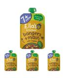 Ella's Kitchen Organic Bangers and Mash with Veggies 130 g (Pack of 4) - Buy Online on GoSupps.com