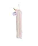 Girls Unicorn Hair Clipping Holder - Cute Wall Decoration & Organizer for Hair Clips Bows & Headbands | Perfect for Children's Rooms - Buy Online on GoSupps.com