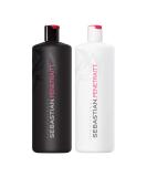 Sebastian Penetraitt Hair Strengthening Shampoo & Conditioner Set - 33.8oz Liter Size - Buy Online on GoSupps.com
