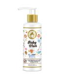 Mom & World Baby Wash - Tear Free Gentle Cleansing for Hair & Body | 200ml Safe & Soothing Baby Wash - Buy Online on GoSupps.com