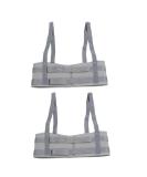 Beck Support Belts for Lower Back | 2-Piece Breathable Lumbar Spine Support Prevents Slipping & Provides Uniform Pressure - Buy Online on GoSupps.com