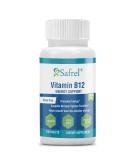 Safrel Vitamin B12 5000mcg Maximum Strength Supplement | Energy & Nervous System Support | Kosher, Vegan, Gluten & Dye Free | Made in USA | 200 Days Supply - Buy Online on GoSupps.com